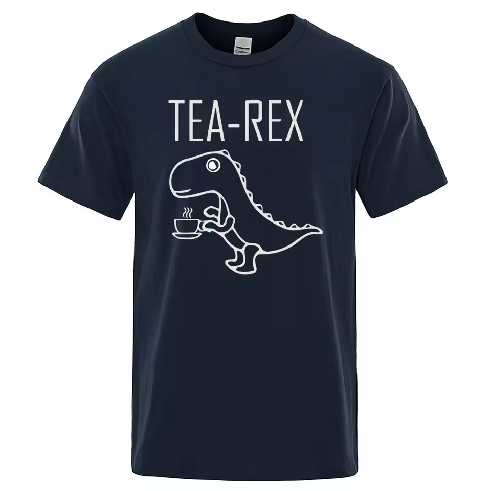 Coffee And Tea Lyrics - Homens mulheres camisetas chá rex engraçado