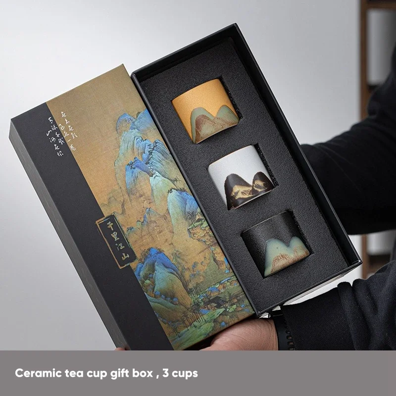 Coffee Tea Box - Caixa de presente, xícara de chá