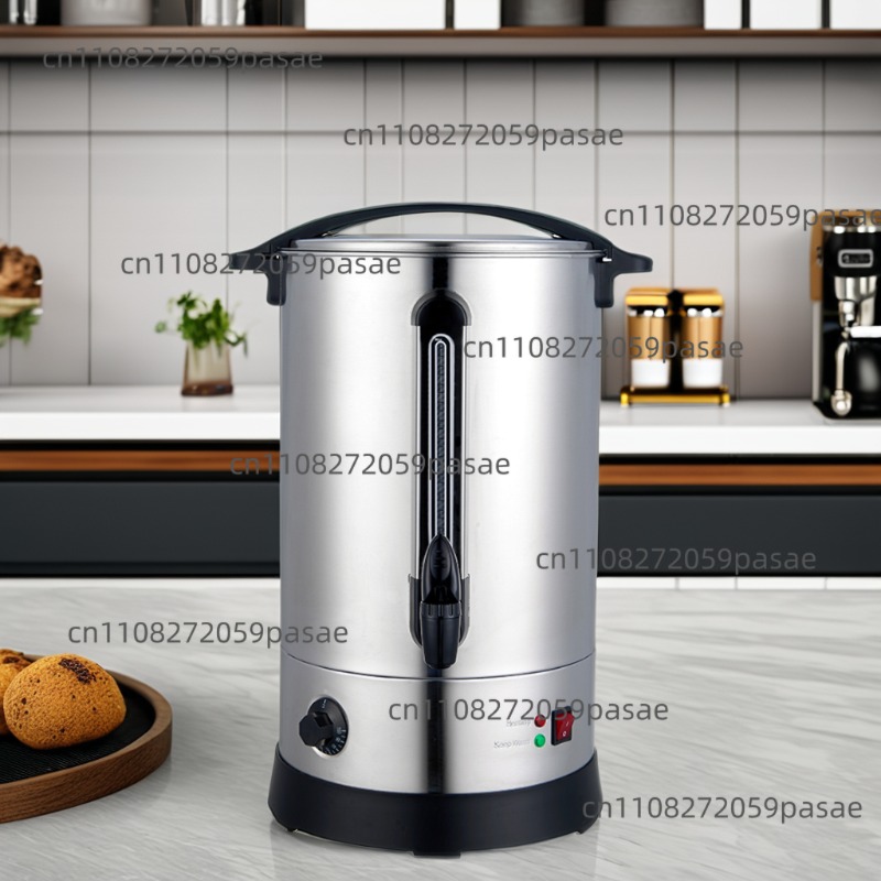 Coffee Tea Urn - Chaleira Elétrica Comercial de Aço Inoxidável