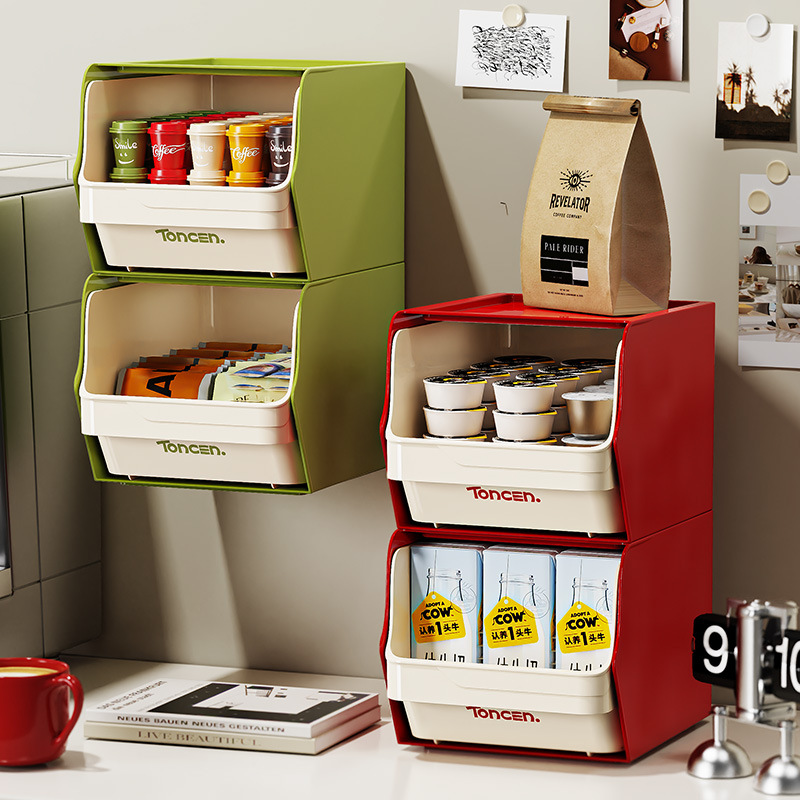 Coffee Tea Box - Suporte para cápsulas de café, caixa