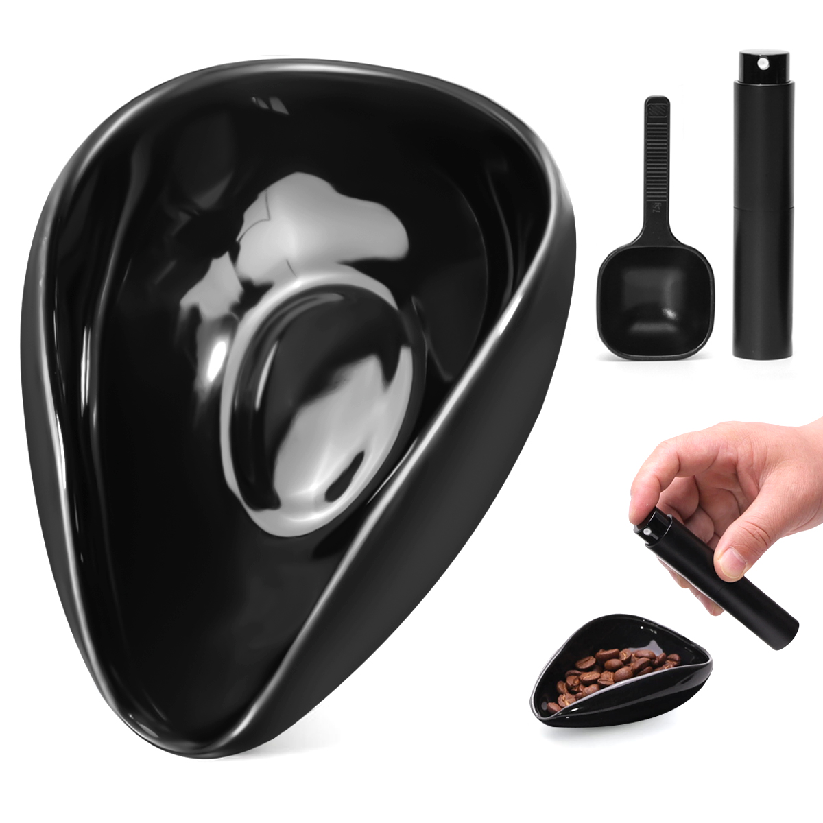 Coffee Tea Catering - Conjunto de copo e colher doseador
