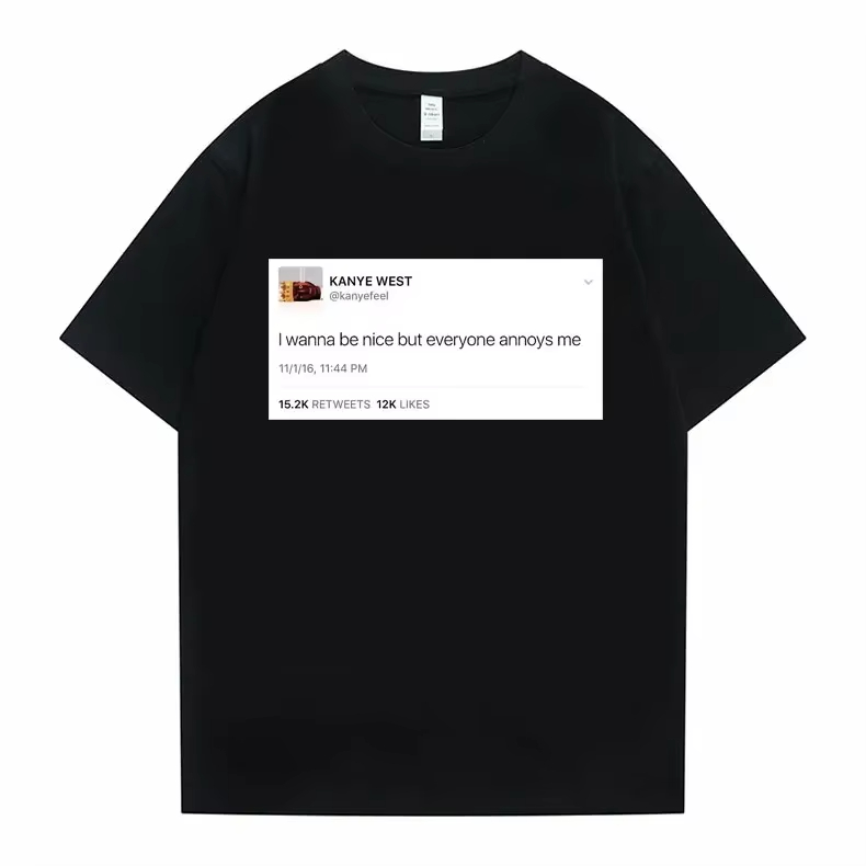 Coffee Tea Or Me - Camiseta Engraçada com Frase de Twitter,