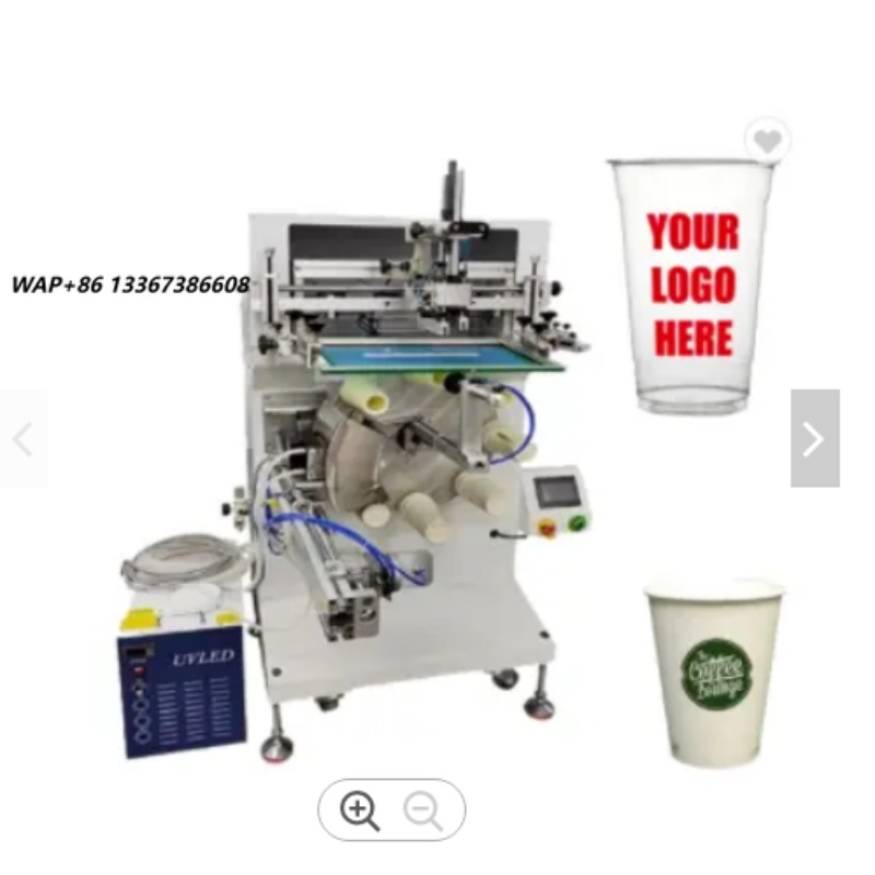 Coffee Tea Station - Impressora de Tela Semi-Automática com 8