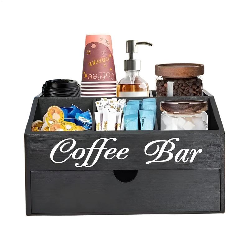 Coffee Tea Station - Suporte para chá e café, cesta