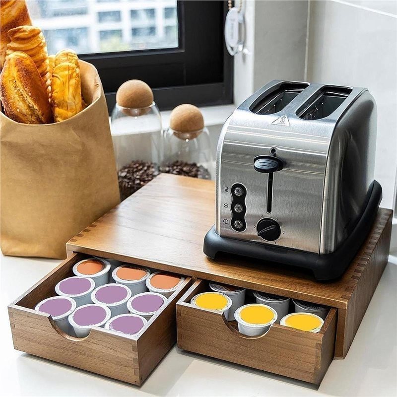 Organizador de Gaveta em Madei - Coffee Tea Station avaliação e preço