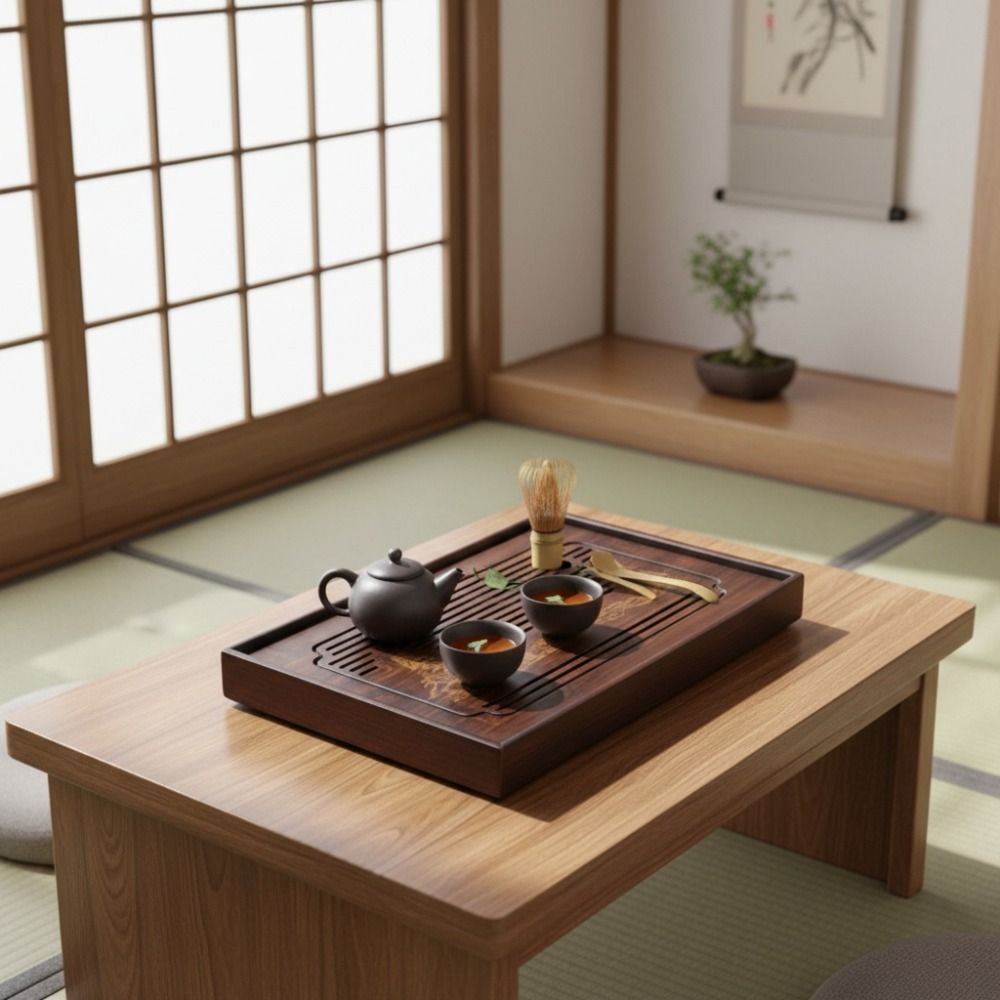 Bandeja de Chá Chinesa de Bamb - Bamboo Tea Tray avaliação e preço