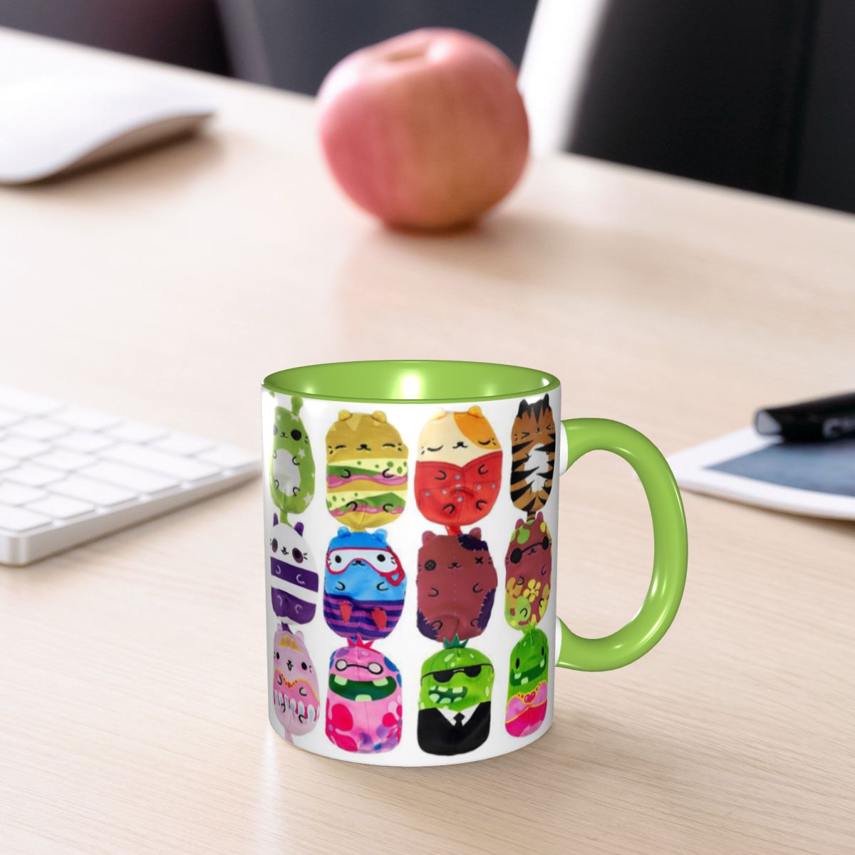 Canecas de Cerâmica Engraçadas - Coffee Vs Tea avaliação e preço