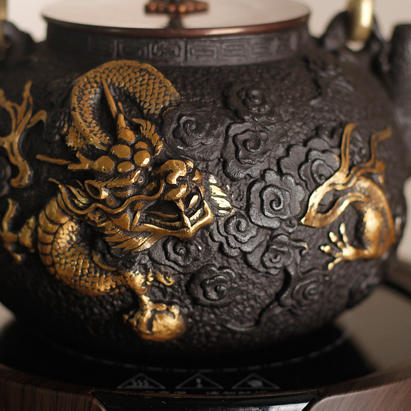 Chaleira de Ferro Fundido de 1 - Cast Iron Teapot avaliação e preço