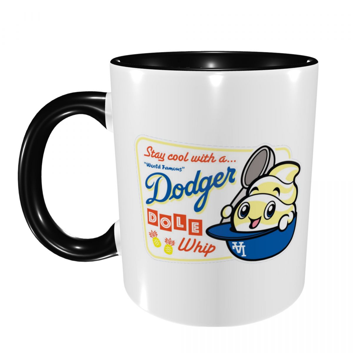 Caneca Engraçada de Cerâmica D - Coffee Tea World avaliação e preço