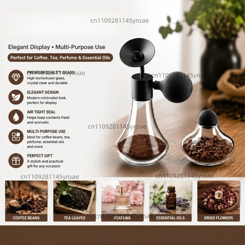 Frasco de Amostra de Vidro par - Coffee Bean & Tea Menu avaliação e preço