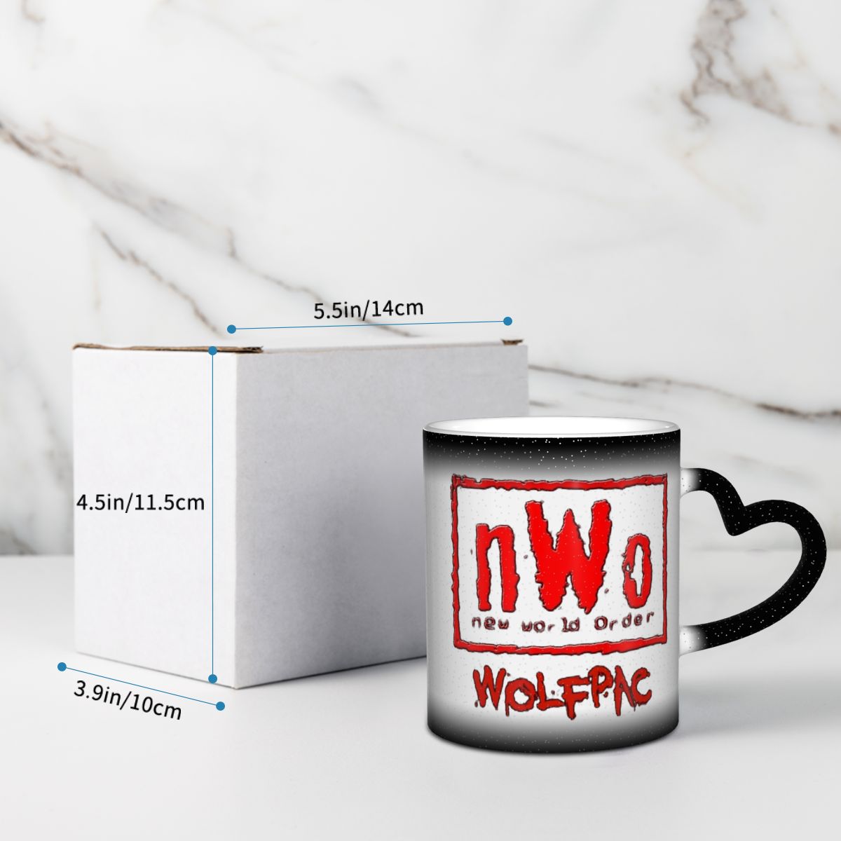 Caneca de Cerâmica Engraçada N - Coffee Tea World avaliação e preço