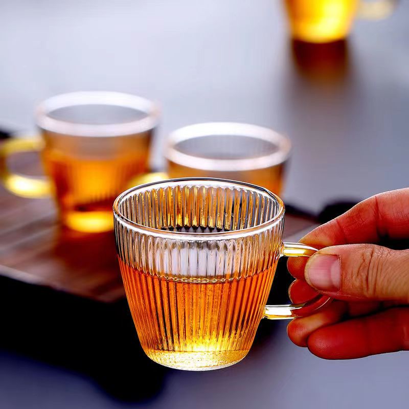 Copos de chá de vidro pequenos - Coffee Tea Station avaliação e preço