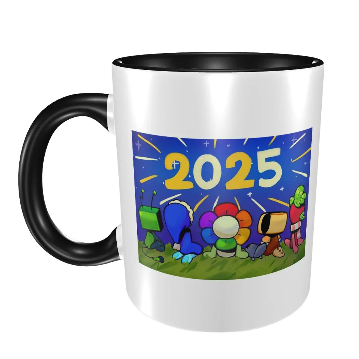 Caneca de Cerâmica Engraçada D - Coffee Tea World avaliação e preço