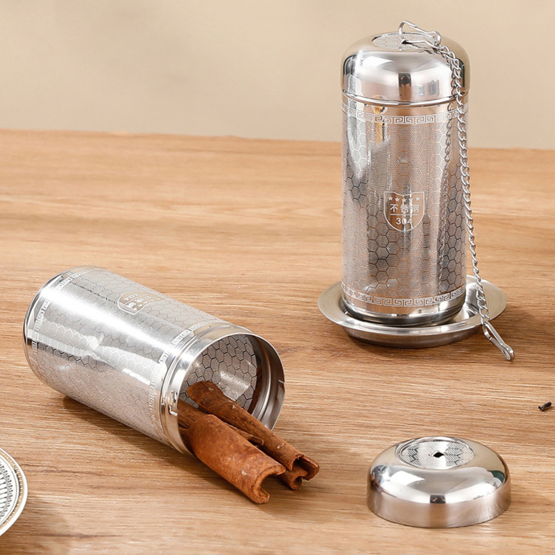 Infusor De Chá De Aço Inoxidáv - Coffee Leaves Tea avaliação e preço