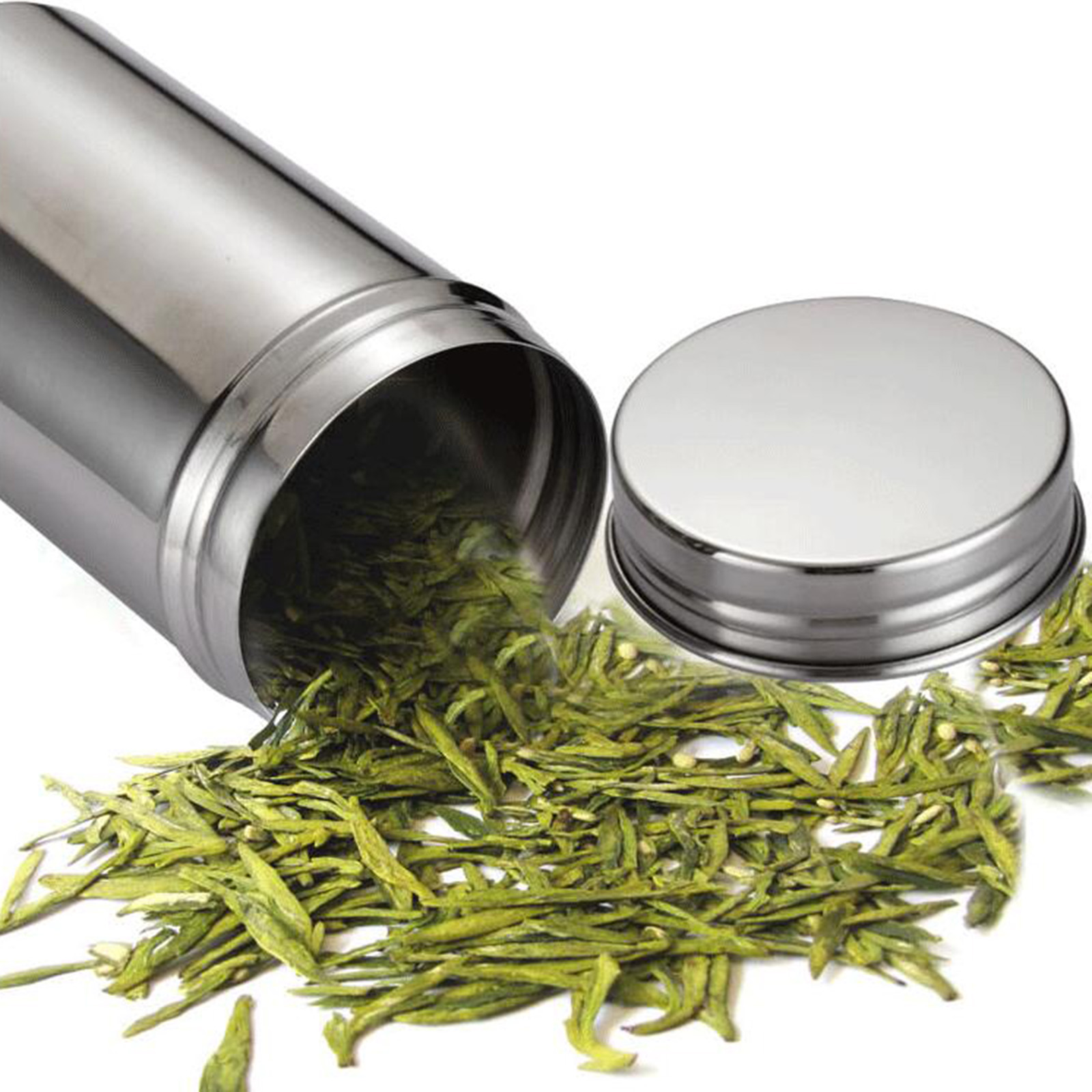 304 aço inoxidável selado jarr - Coffee Tea Bean Leaf avaliação e preço