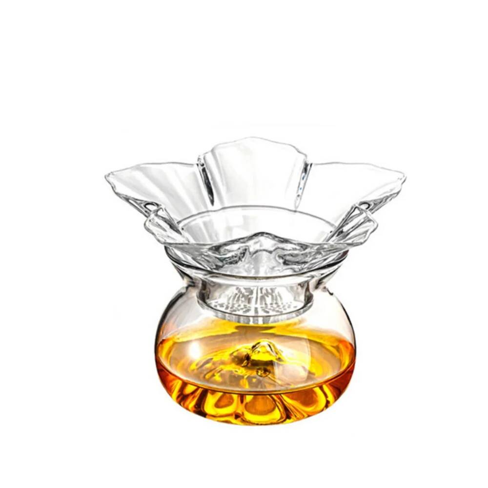 Coador de Chá de Vidro Floral  - Coffee Leaves Tea avaliação e preço