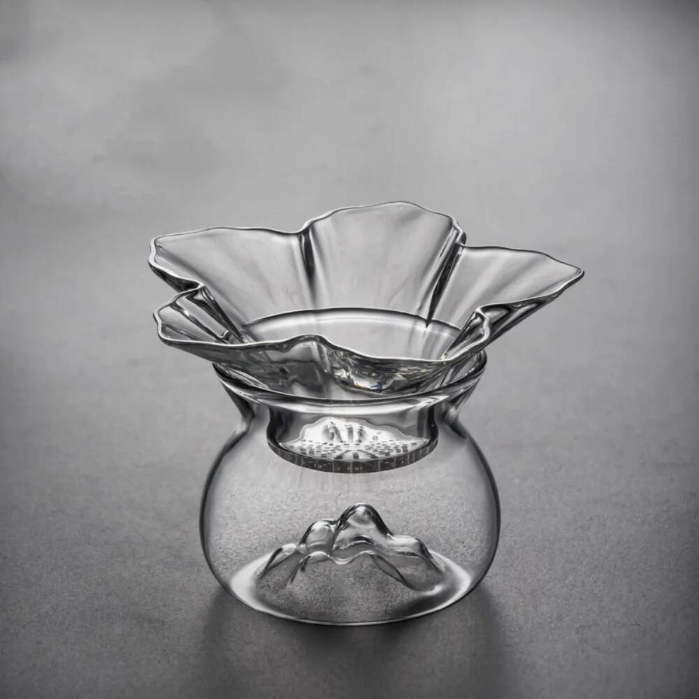 Coador de Chá de Vidro Floral  - Coffee Leaves Tea avaliação e preço