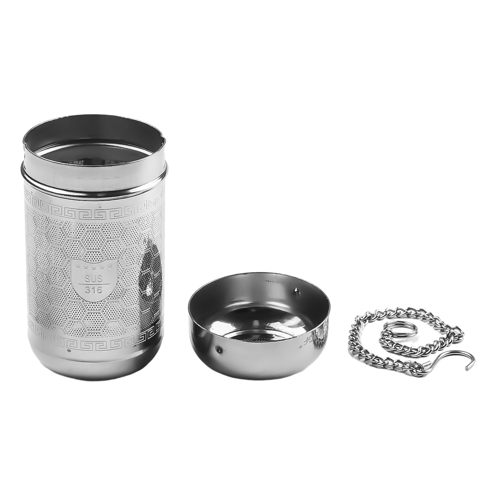 Infusor De Chá De Aço Inoxidáv - Coffee Leaves Tea avaliação e preço