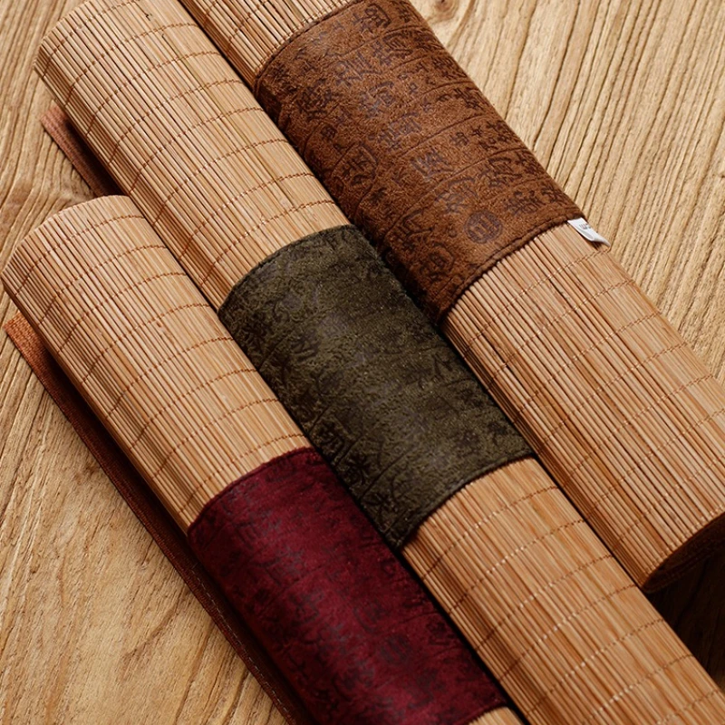 Tapete de Chá de Bambu em Teci - Bamboo Tea Tray avaliação e preço