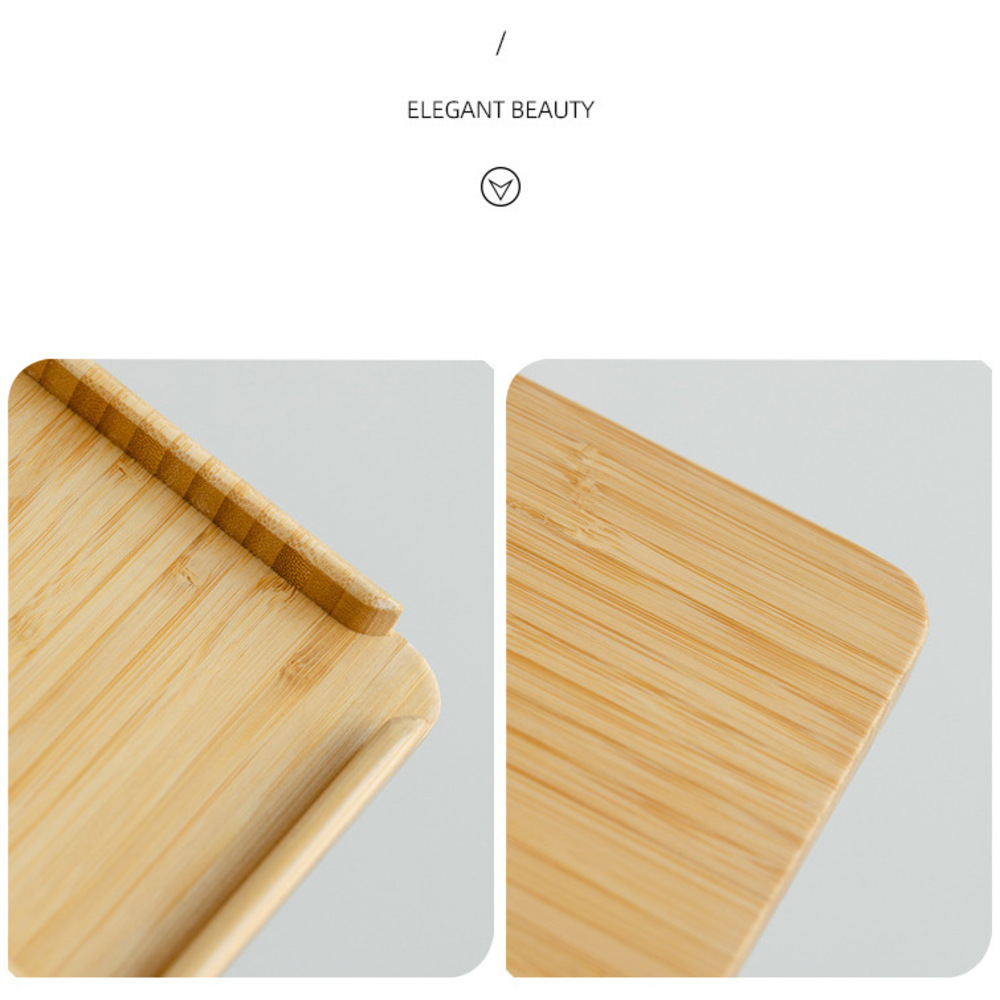 Bandeja De Comida De Bambu Chi - Bamboo Tea Tray avaliação e preço