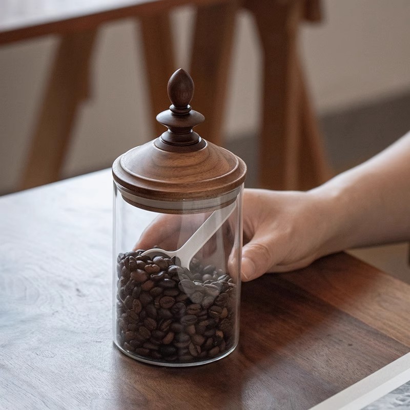 Jarra de armazenamento de grão - Coffee Tea Bean Leaf avaliação e preço