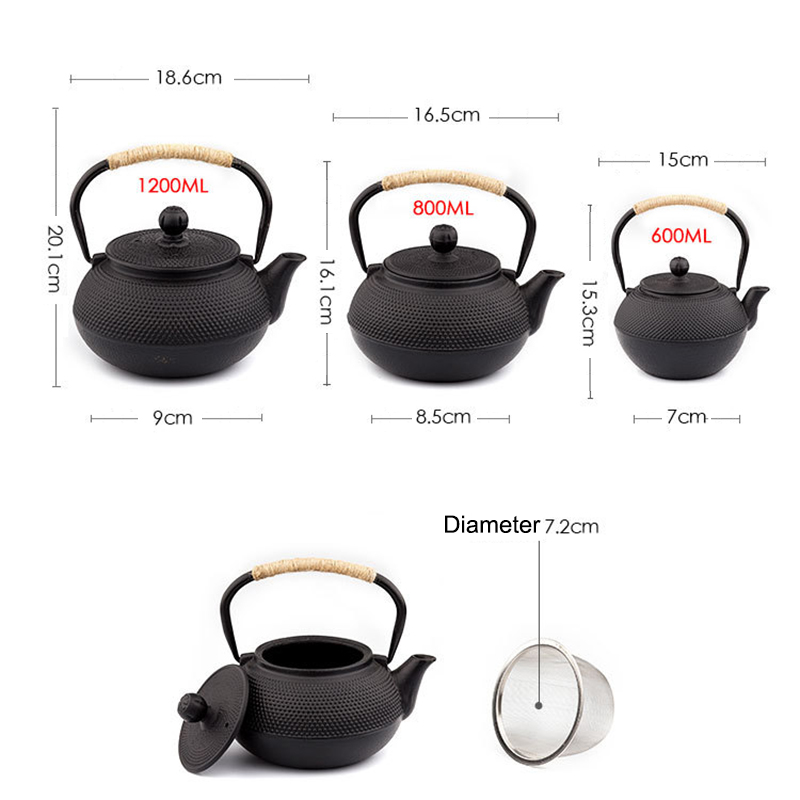 Upors bule de chá de ferro jap - Cast Iron Teapot avaliação e preço