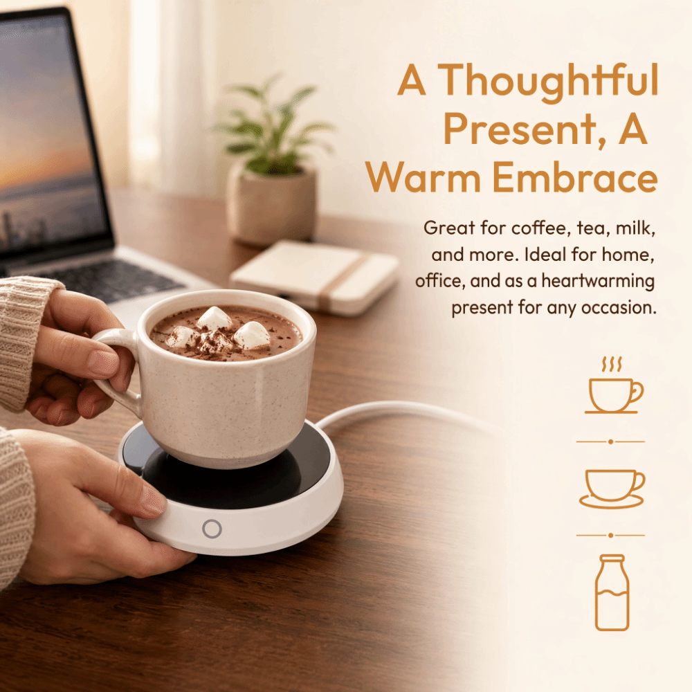 Aquecedor de Copos ABS com Des - Switching Coffee To Tea avaliação e preço