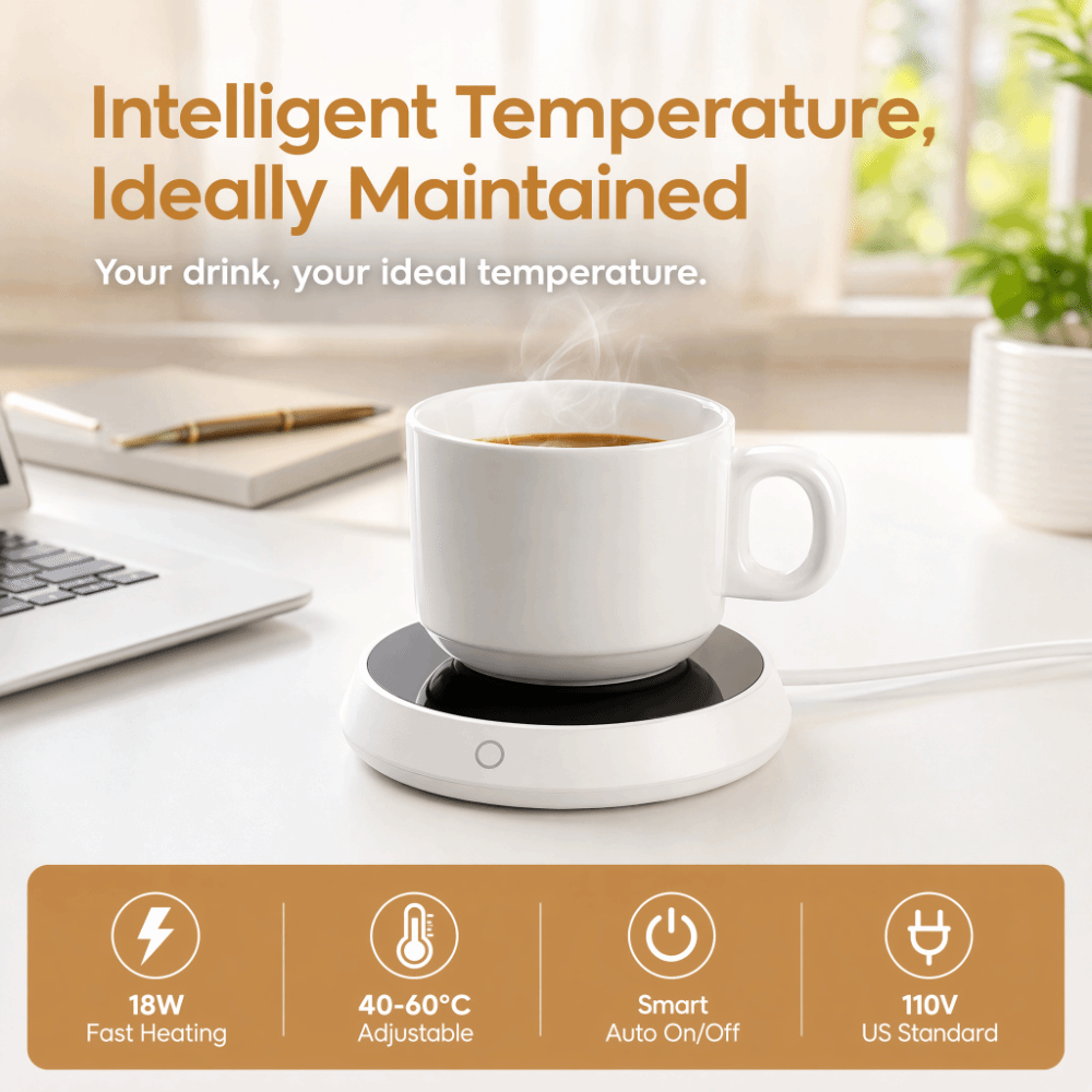 Aquecedor de Copos ABS com Des - Switching Coffee To Tea avaliação e preço