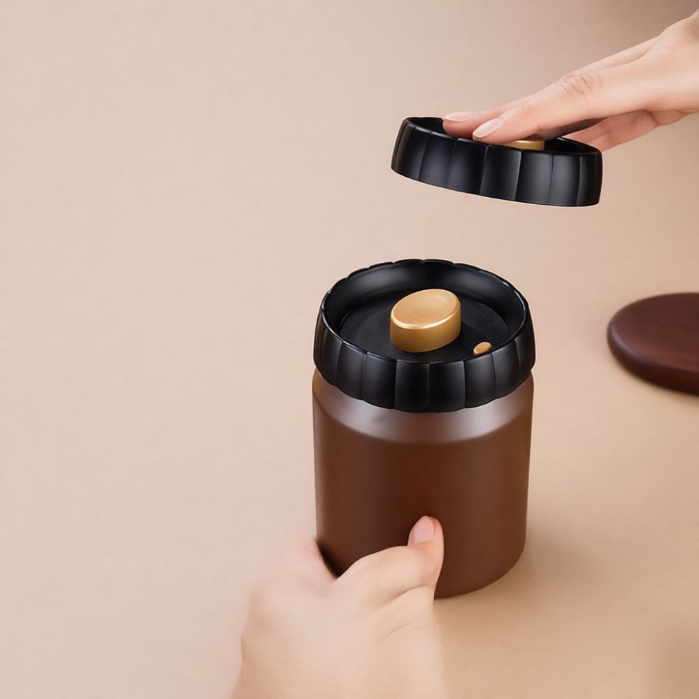 Recipiente Hermético para Arma - Coffee Leaves Tea avaliação e preço