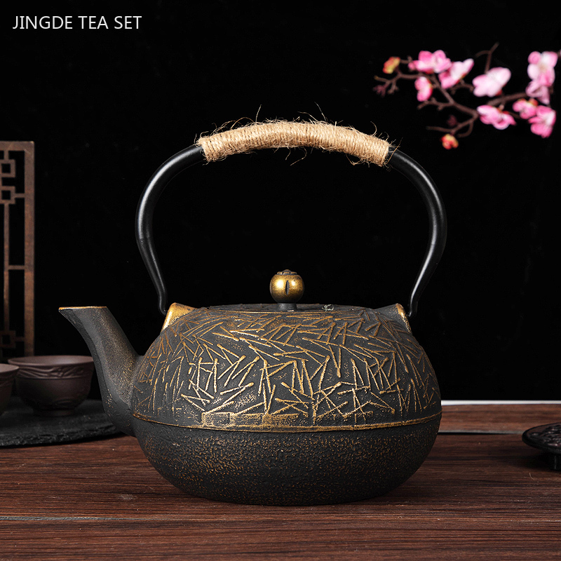 Pote de chá de ferro fundido p - Cast Iron Teapot avaliação e preço