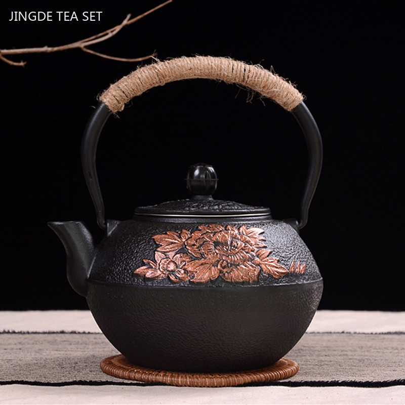 Pote de chá de ferro fundido p - Cast Iron Teapot avaliação e preço