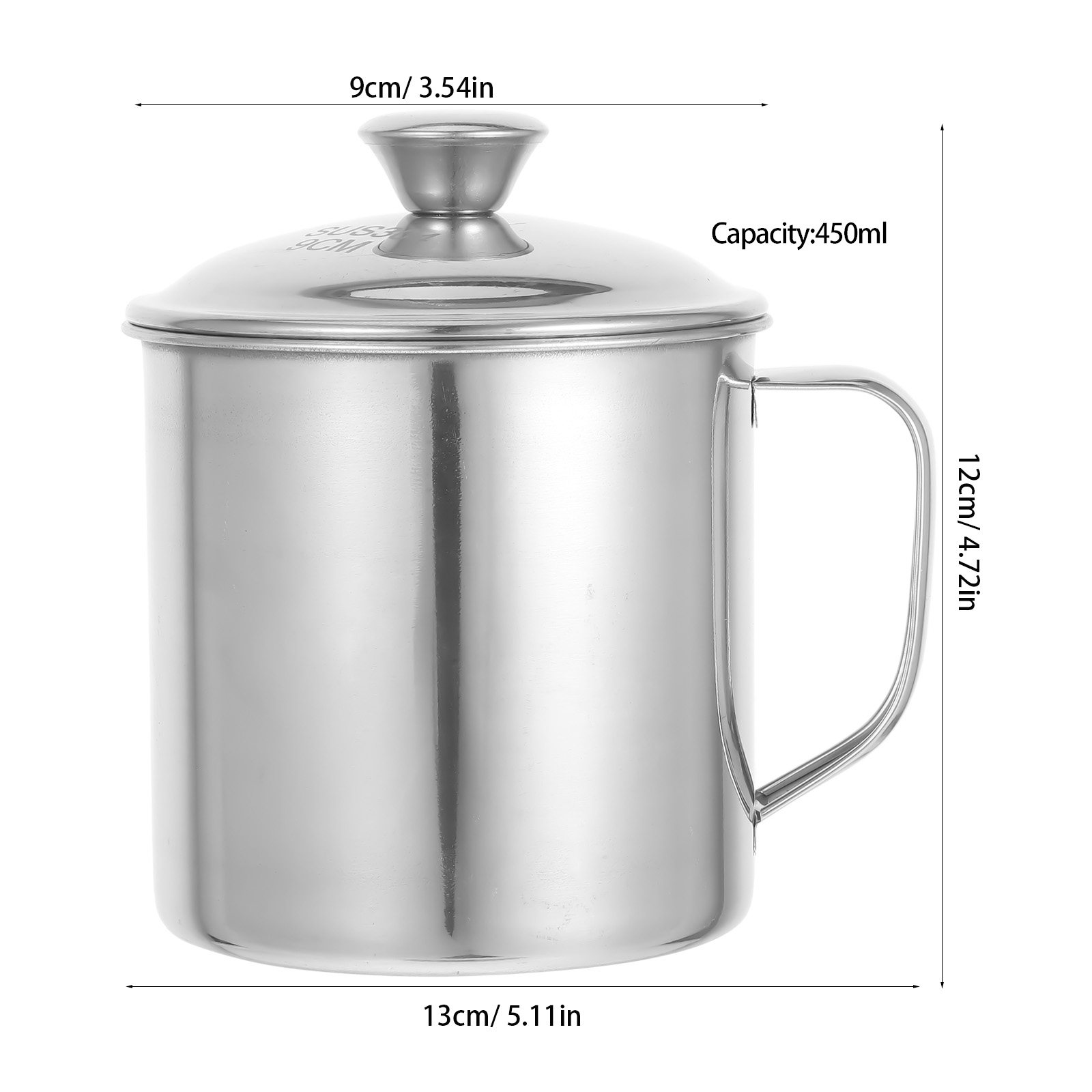 Copo de aço inoxidável com tam - Coffee Tea & Company avaliação e preço