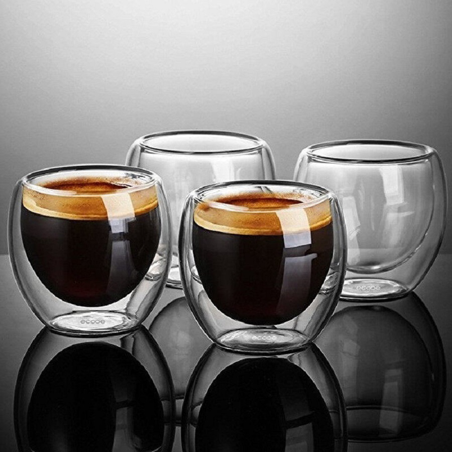 Canecas de café de vidro de pa - Coffee Tea Catering avaliação e preço