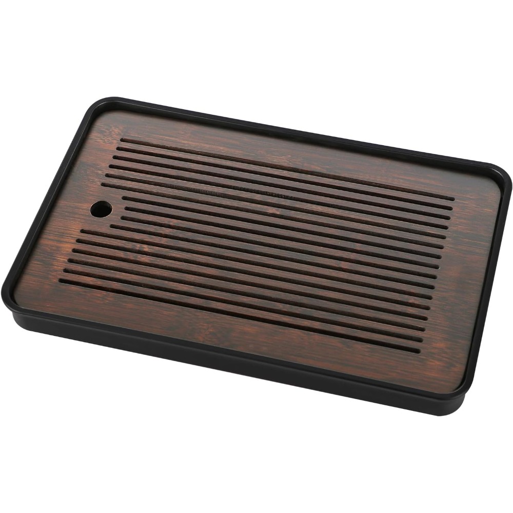 1 peça mesa de chá de bambu do - Bamboo Tea Tray avaliação e preço