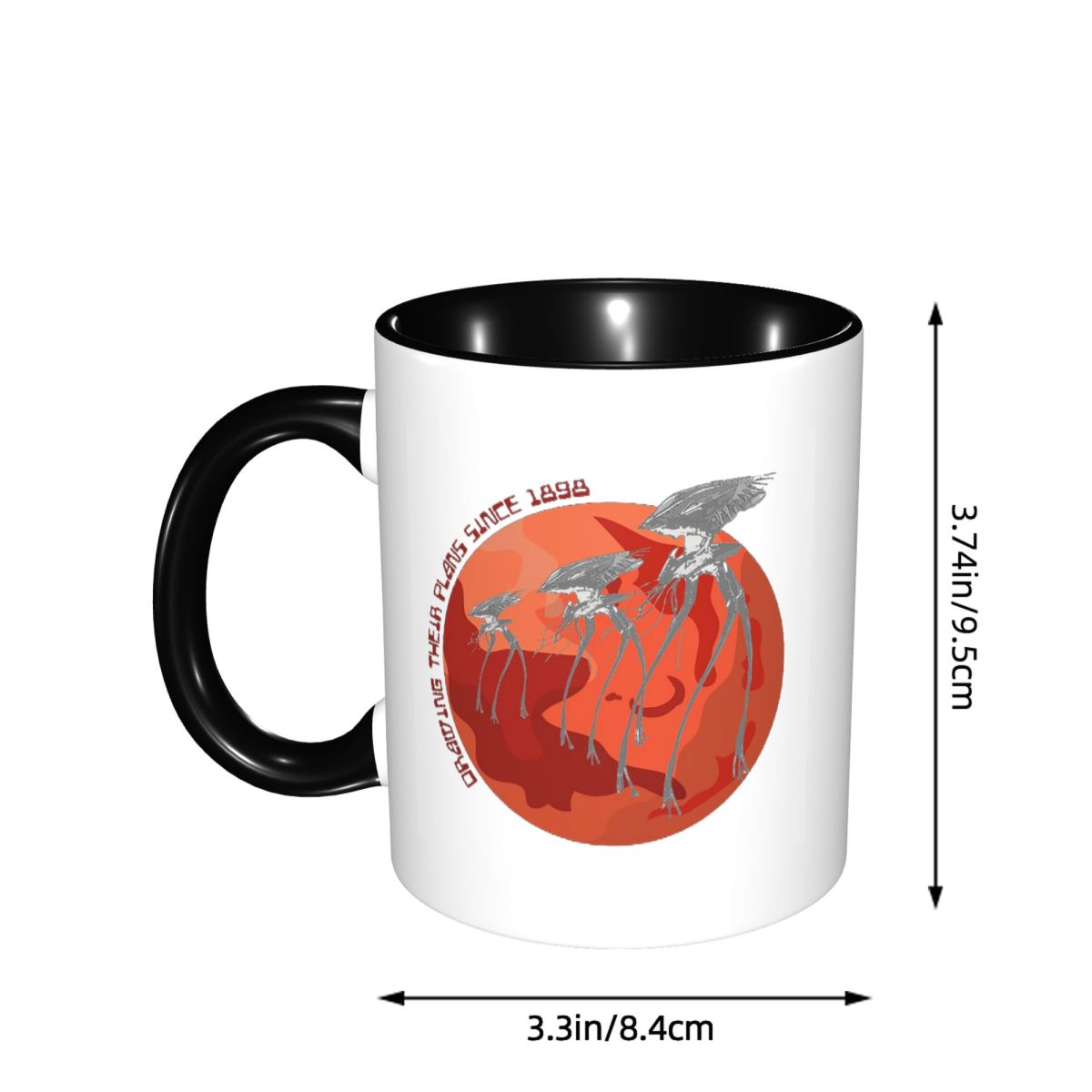 Caneca de Cerâmica Engraçada c - Coffee Tea World avaliação e preço