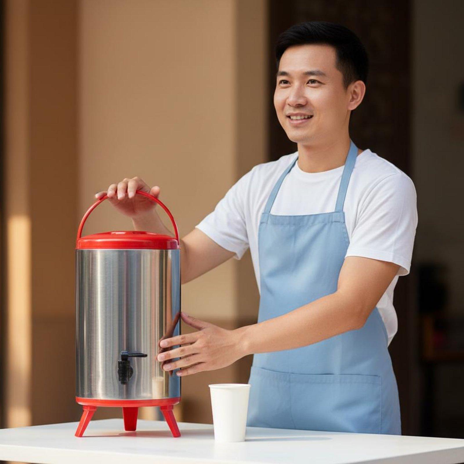 Dispensador de Bebidas em Aço  - Coffee Tea Urn avaliação e preço
