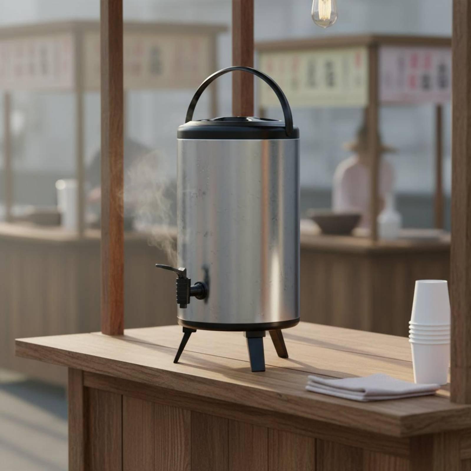 Dispensador de Bebidas em Aço  - Coffee Tea Urn avaliação e preço