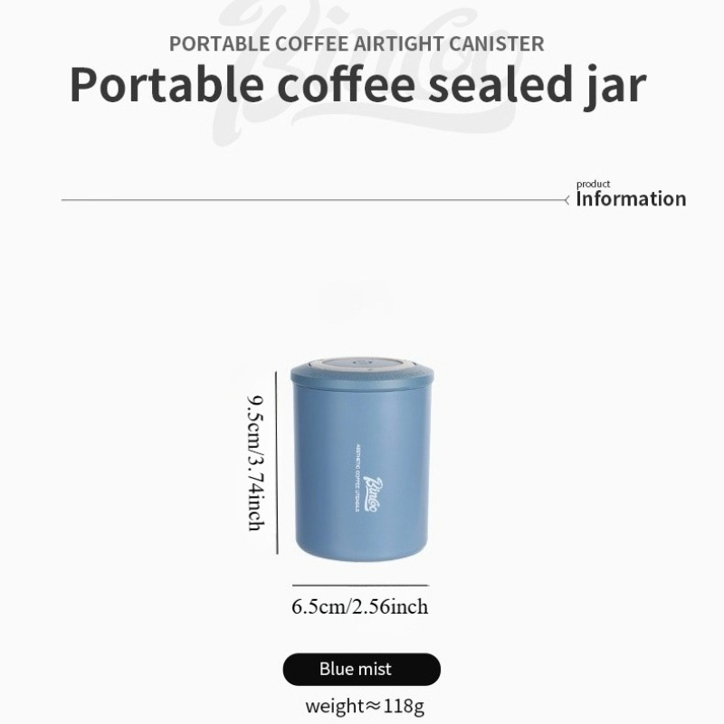 Pote Hermético Portátil Bincoo - Coffee Tea Box avaliação e preço