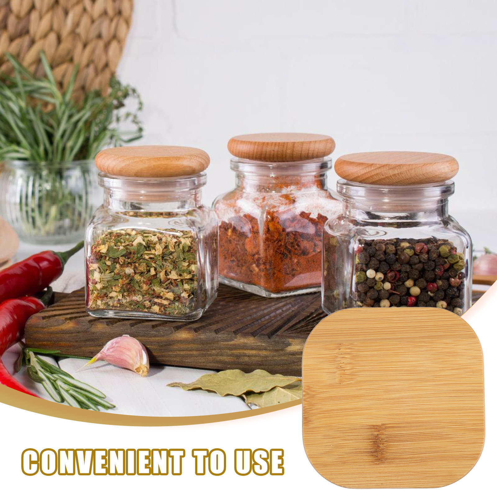 Conjunto de 4 Frascos de Vidro - Coffee Tea Bean Leaf avaliação e preço