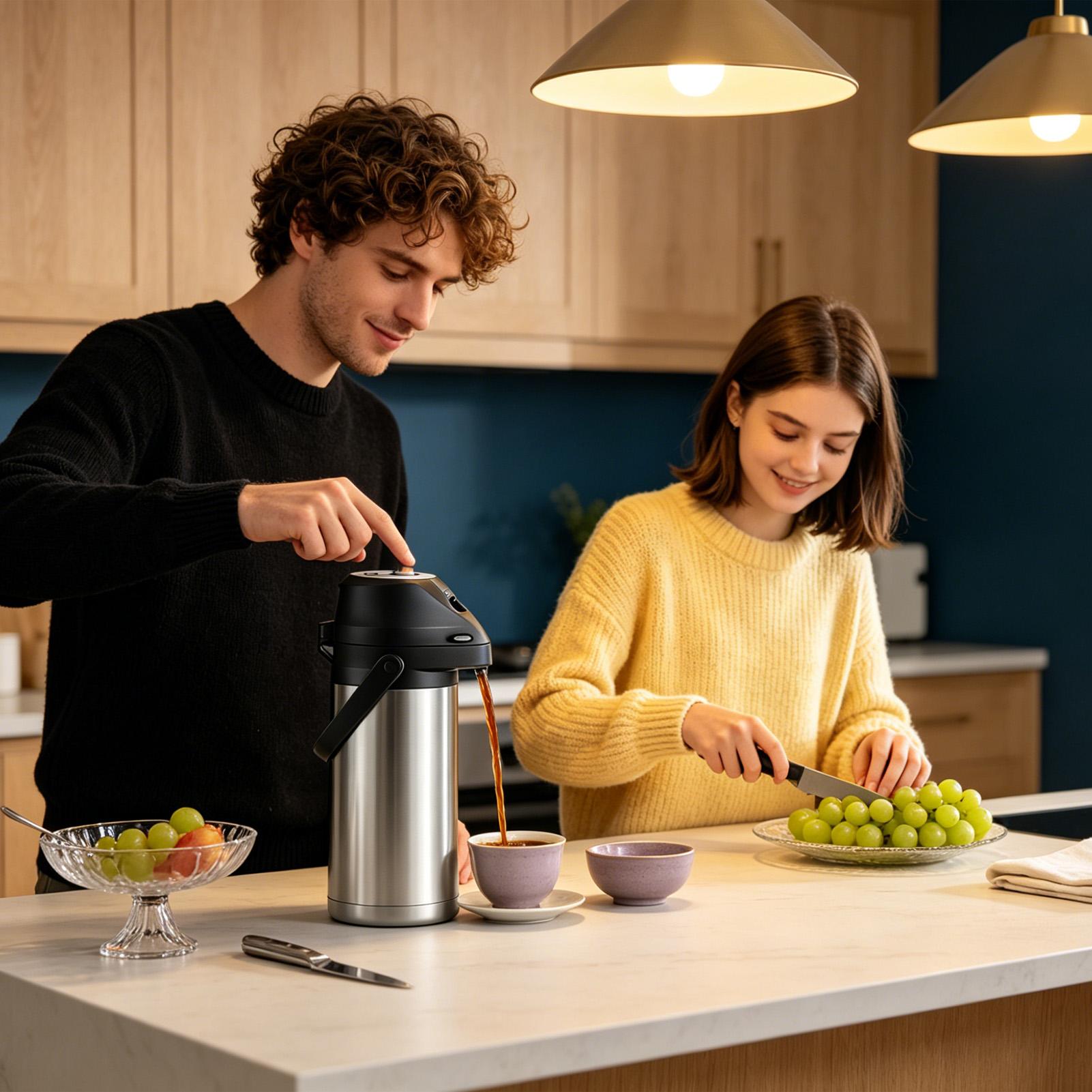 Dispensador de Bebidas em Aço  - Coffee Tea Urn avaliação e preço