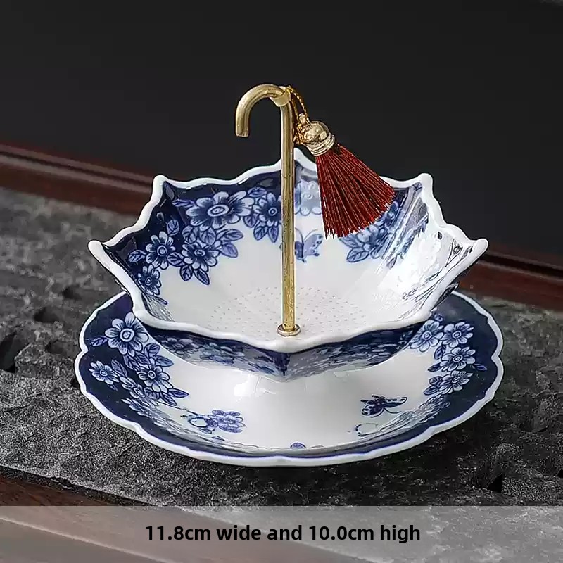 Infusor de Chá Cerâmico em For - Coffee Leaves Tea avaliação e preço