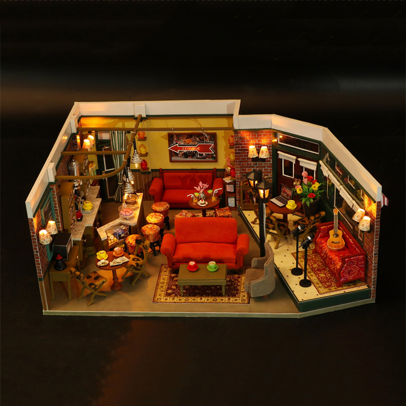 DIY Madeira Central Perk Cafe  - Coffee Tea Station avaliação e preço