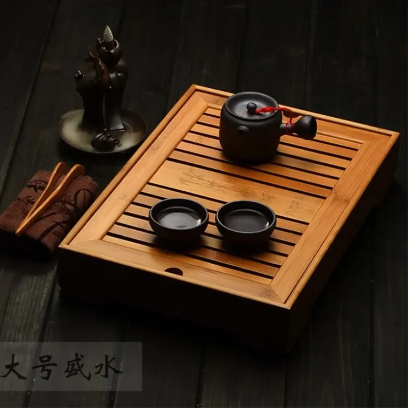 Bandejas de chá de bambu kung  - Bamboo Tea Tray avaliação e preço
