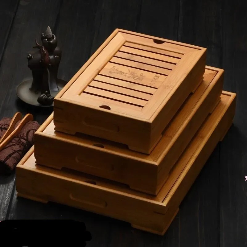 Bandejas de chá de bambu kung  - Bamboo Tea Tray avaliação e preço