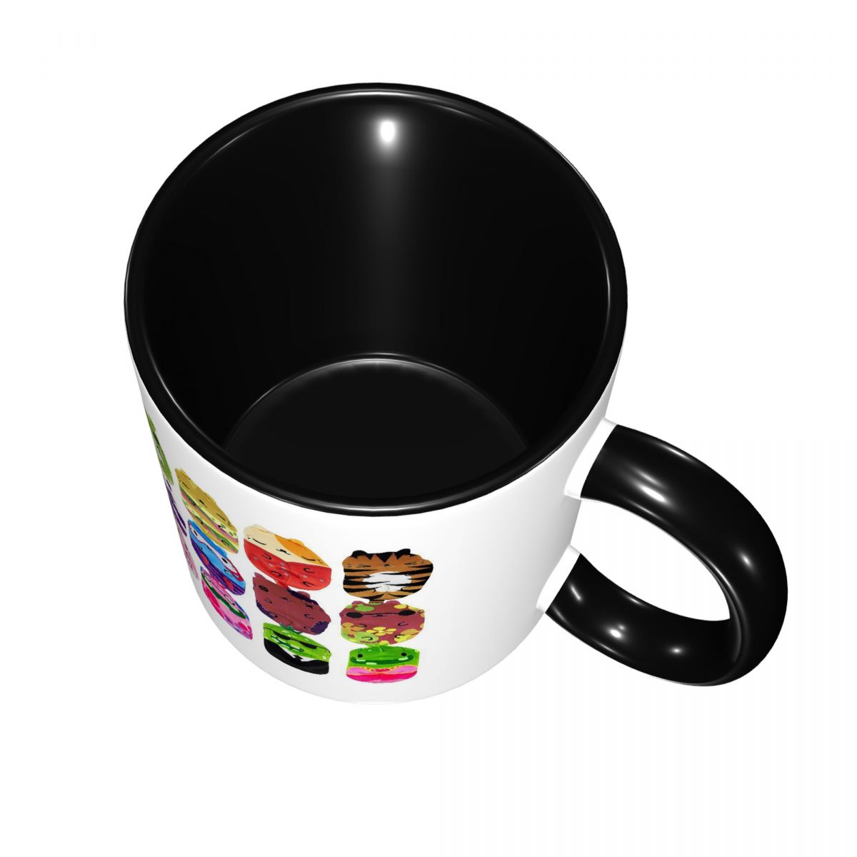 Canecas Engraçadas de Cerâmica - Coffee Vs Tea avaliação e preço