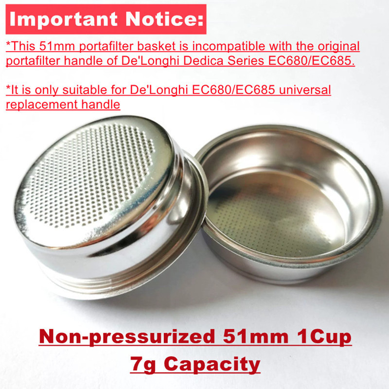 Portafilter sem fundo de café  - Delonghi Espresso Magnifica avaliação e preço
